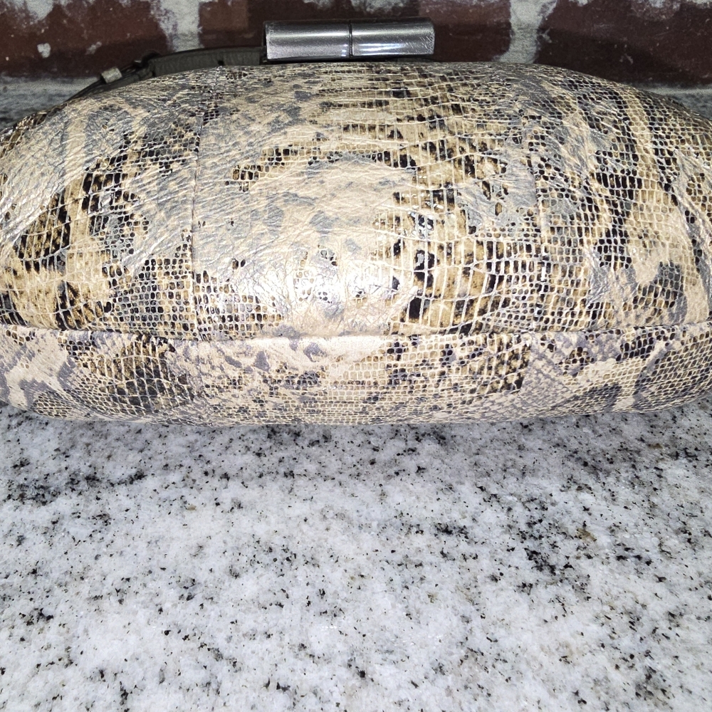 Coach Kristen Python Embossed Shoulder Bag - image 8